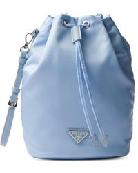 Prada - Drawstring Bucket Bag - Lyst