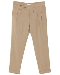 Manuel Ritz - Cuffed Pleated Trousers - Lyst