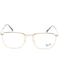 Ray-Ban - Brille Mit Geometrischem Gestell - Lyst