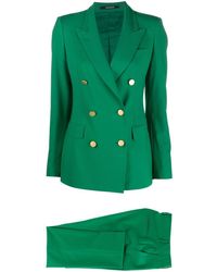 T-paris suit Tagliatore en coloris Vert Femme Vêtements Tailleurs 