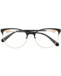 Versace - Brille Mit Eckigem Gestell - Lyst