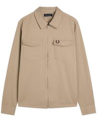 Fred Perry - Zip Pockets Jacket - Lyst