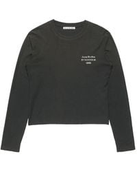 Acne Studios - Camiseta Con Logo Estampado - Lyst