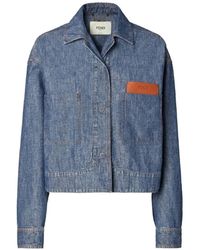 Fendi - Denim Jacket - Lyst