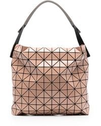 Bao Bao Issey Miyake - Geometric-pattern Faux-leather Shoulder Bag - Lyst