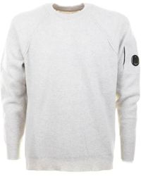 C.P. Company - Raglan-Sleeve Lens-Pocket Sweater - Lyst