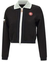 CASABLANCA - Jack Met Geborduurd Logo En Hoge Kraag - Lyst