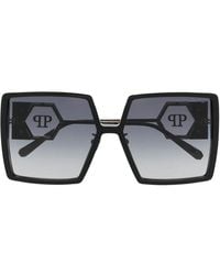 Philipp Plein - Oversize Square-Frame Sunglasses - Lyst