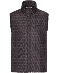 Valentino Garavani - Toile Iconographe Zipped Gilet - Lyst