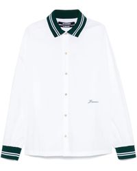 Jacquemus - ホワイト La Croisière 'The Baseball Long-Sleeve' シャツ - Lyst