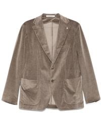Tagliatore - コーデュロイ シングルジャケット - Lyst