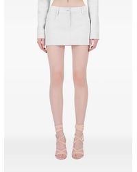 Blumarine - Bouclé-Texture Short Skirt - Lyst