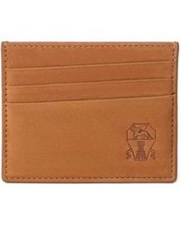 Brunello Cucinelli - Logo-Embossed Cardholder - Lyst