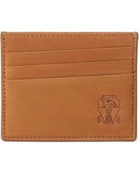 Brunello Cucinelli - Logo-Embossed Cardholder - Lyst