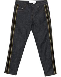 Victoria Beckham - Stripe-detail Jeans - Lyst