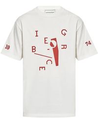 Iceberg - Graphic-Logo-Print Cotton T-Shirt - Lyst