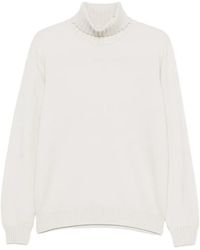 Magazzino Ricambi - Ribbed-Knit Roll-Neck Sweater - Lyst