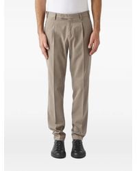 PT Torino - Master Pleated Pressed-Crease Tailored Trousers - Lyst