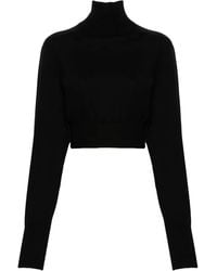 Sportmax - Pull En Laine À Col Roulé - Lyst