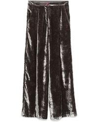 ..,merci - Crushed-Velvet Trousers - Lyst