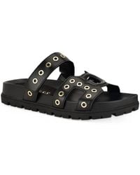 Guess - Fashie Slip-On Double-Strapped Footbed Sandal - Lyst