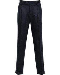 PT Torino - Pleated Slim-Fit Trousers - Lyst
