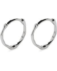Monica Vinader - 14K Mini Siren Hoops - Lyst
