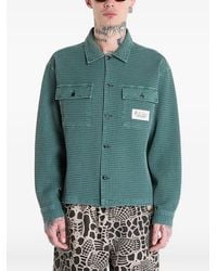 Brain Dead - Waffle-Knit Shirt - Lyst