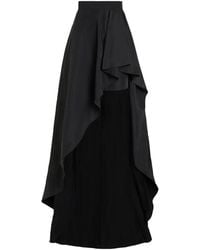 KARL LAGERFELD - Karl Studio Ruffle Asymmetric Skirt - Lyst