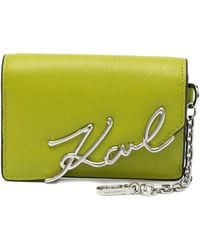 Karl Lagerfeld - K/Signature Card Holder - Lyst