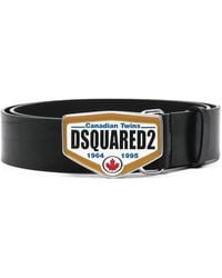 DSquared² - Plaque Belt - Lyst