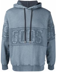 Gcds - Hoodie Met Geborduurd Logo - Lyst