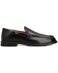 Tod's - Logo-Print Loafers - Lyst