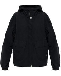 KENZO - Chaqueta Con Capucha Y Bolsillo - Lyst