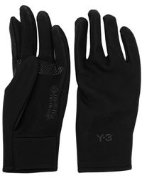 Y-3 - Logo-embossed Anti-slip Gloves - Lyst