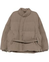 CROQUIS - Down Belted Jacket - Lyst
