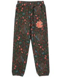 Eric Emanuel - Aop Floral-Print Logo-Print Track Pants - Lyst