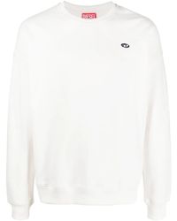 DIESEL - S-Rob-Doval-Pj Cotton Sweatshirt - Lyst