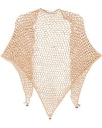 Patrizia Pepe - Écharpe Style Paréo En Crochet - Lyst