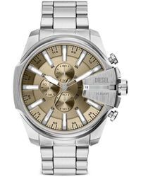 DIESEL - Mega Chief Slim 48Mm Watch - Lyst