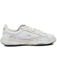 Maison Mihara Yasuhiro - Charles Og Sole Ripped-Canvas Sneakers - Lyst