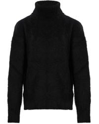 Uma Wang - Gebürsteter Rollkragenpullover - Lyst