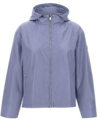 Save The Duck - Hooded Zip-Fastening Jacket - Lyst