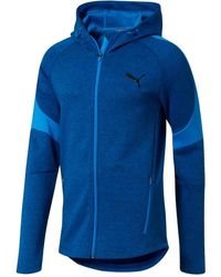 PUMA - Evostripe Zip-Up Hoodie - Lyst