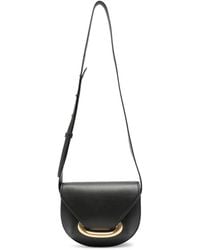 Wandler - Mini Leather Crossbody Bag With Adjustable Strap & Magnetic Closure - Lyst