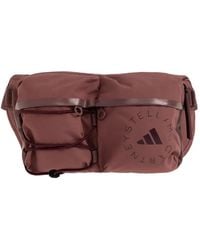 adidas By Stella McCartney - Fanny Pack Logo-Print Bungee-Cord Belt Bag - Lyst