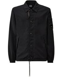 C.P. Company - Veste Boutonnée À Poche À Détail De Verre De Lunettes Signature - Lyst