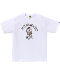 A Bathing Ape - Ape Head Logo-Print T-Shirt - Lyst