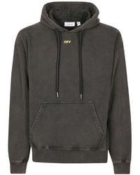 Off-White c/o Virgil Abloh - Fallen Caravaggio Graphic-Print Hoodie - Lyst