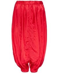 Comme des Garçons - Elasticated-Waist Drop-Crotch Trousers - Lyst